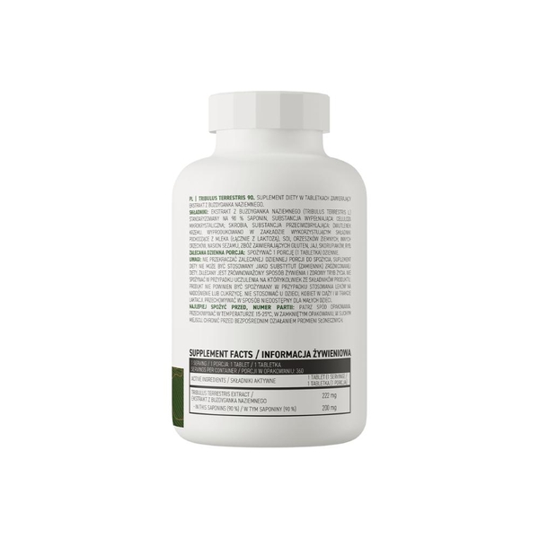 Ostrovit Tribulus Terrestris VEGE (360 viên) - Cải thiện sức khoẻ tổng thể cho nam giới