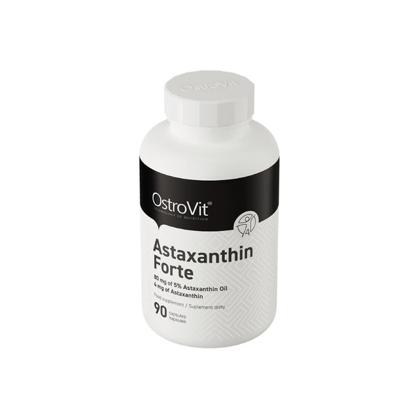 OSTROVIT ASTAXANTHIN FORTE 4MG, TĂNG CƯỜNG ĐỀ KHÁNG, ĐẸP DA (90 VIÊN)