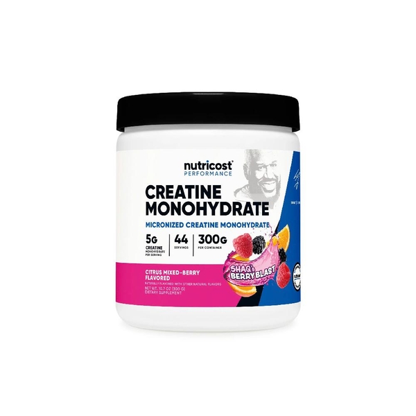 Nutricost Creatine Monohydrate Powder Micronized 300gram - Hỗ Trợ Tăng Cơ Bắp