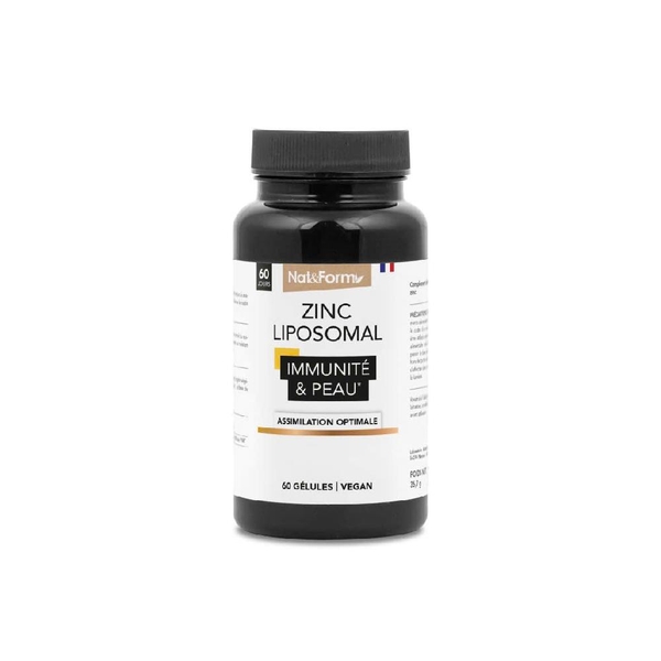 Nat&Form Zinc Liposomal – Kẽm Cao Cấp Từ Pháp, Hấp Thu Nhanh & Hiệu Quả