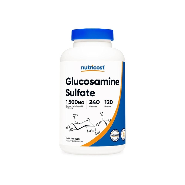 Nutricost Glucosamine Sulfate 1500mg – Giảm Cứng Khớp, Hỗ Trợ Phục Hồi & Bảo Vệ Khớp