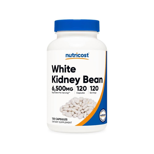 Nutricost White Kidney Bean Extract 6500mg - Hỗ Trợ Giảm Cân Và Kiểm Soát Đường Huyết