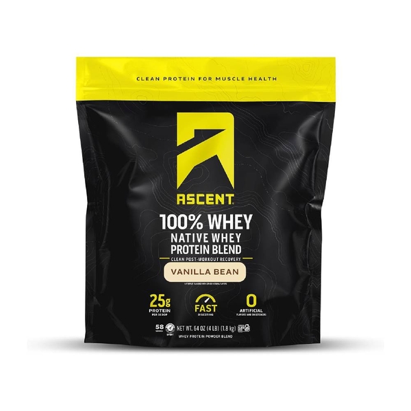 Ascent 100% Native Whey Protein Blend