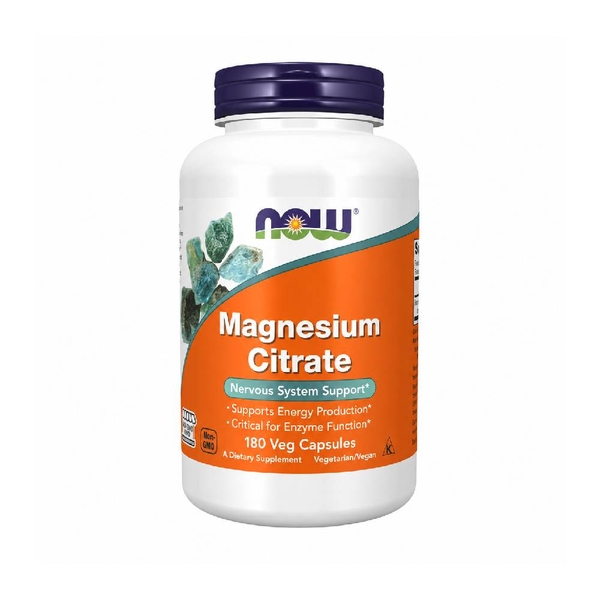 Now Magnesium Citrate - Hỗ trợ toàn diện sức khỏe