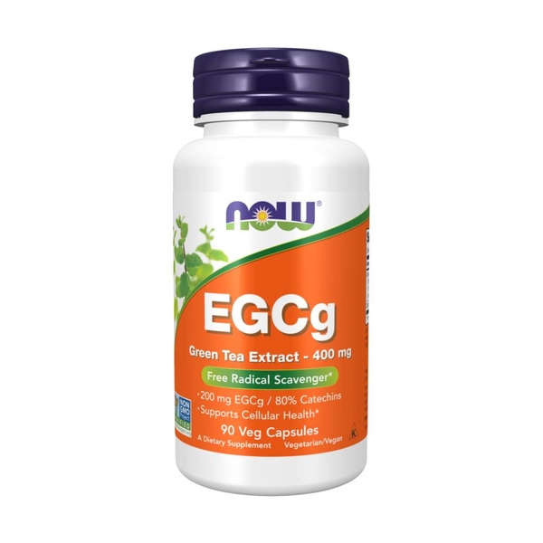 Now EGCg Green Tea Extract 400mg - Hỗ Trợ Đốt Mỡ (90 Viên)