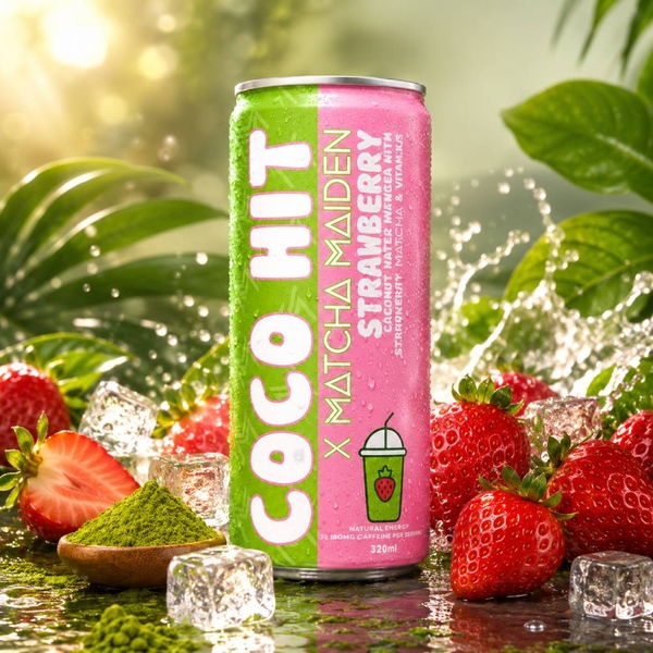 Coco Hit x Matcha Maiden 320ml
