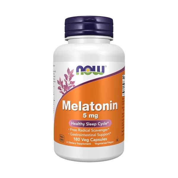 Now Melatonin 10mg (100 Viên) - Điều hòa giấc ngủ, hỗ trợ chữa mất ngủ