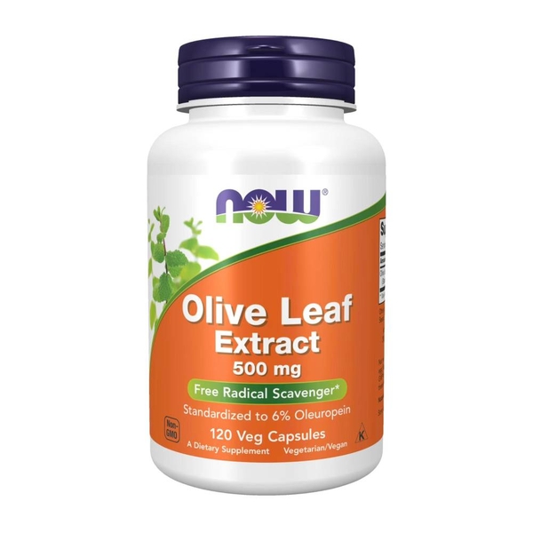 Now Olive Leaf Extract 500mg - Hỗ Trợ Tim Mạch Và Sức Khỏe Tổng Thể