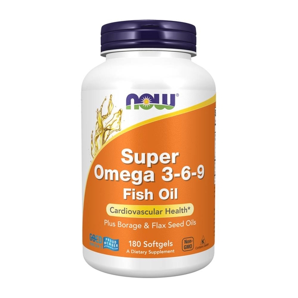 Now Super Omega 3-6-9 Fish Oil - Dầu Cá Hỗ Trợ Sáng Mắt, Đẹp Da