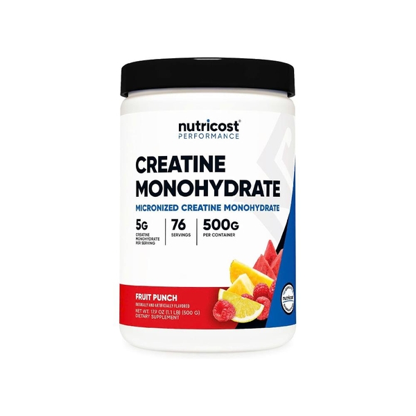Nutricost Pure Creatine Monohydrate Powder Micronized, 500 Grams