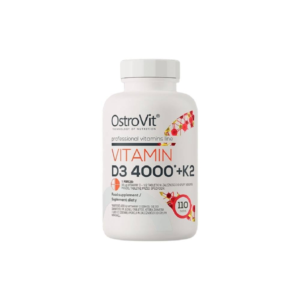 Ostrovit Vitamin D3 4000+K2 (110 viên)