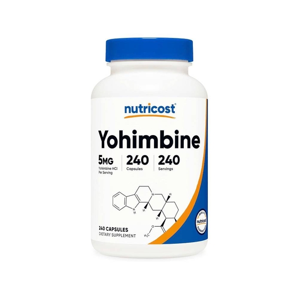 Nutricost Yohimbine HCL 5MG (120/240 viên)