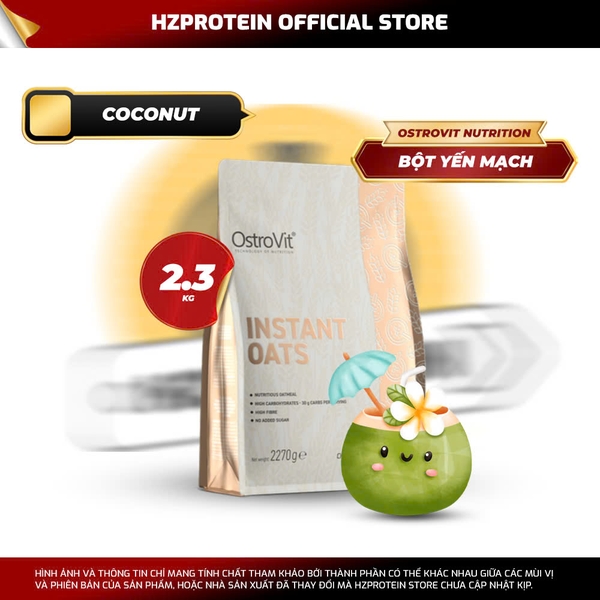 OSTROVIT INSTANT OAT FLAKES (2.3KG) - BỘT YẾN MẠCH UỐNG LIỀN TIỆN LỢI