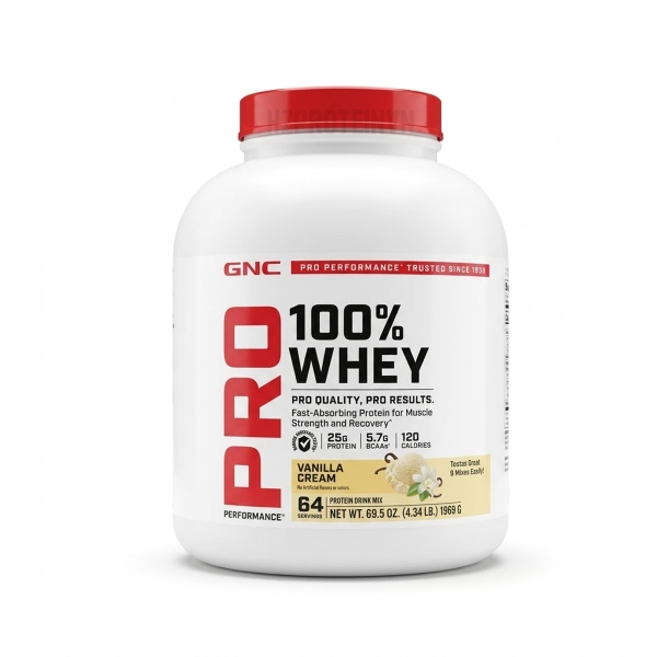 GNC Pro Performance 100% Whey 4.34LBS - Whey Tăng Cơ Giảm Mỡ