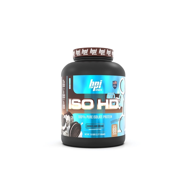 BPI ISO HD 100% WHEY ISOLATE PROTEIN - Nguồn Dinh Dưỡng Tăng Cơ Bắp Tối Đa (5LBS)