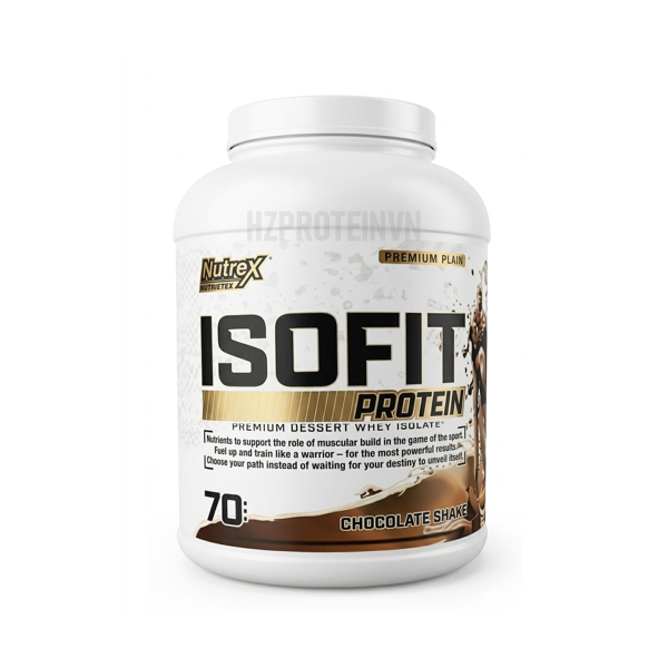 NUTREX ISOFIT - SỮA WHEY PROTEIN ISOLATE 100% ISO FIT (5LBS)