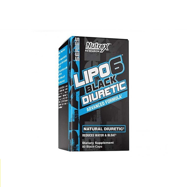 NUTREX LIPO6 BLACK DIURETIC (80 VIÊN)