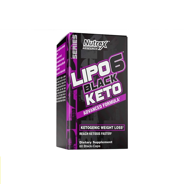 NUTREX LIPO6 BLACK KETO (60 VIÊN)