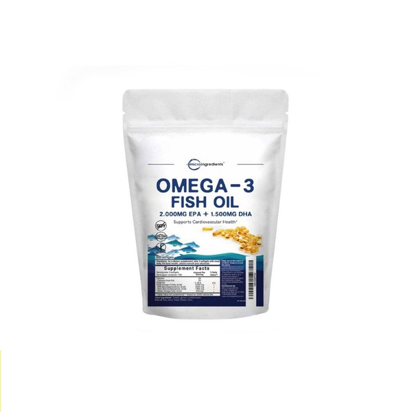MICRO OMEGA3 FISH OIL - VIÊN UỐNG DẦU CÁ HÀM LƯỢNG CAO CHẤT LƯỢNG (200/300 VIÊN)
