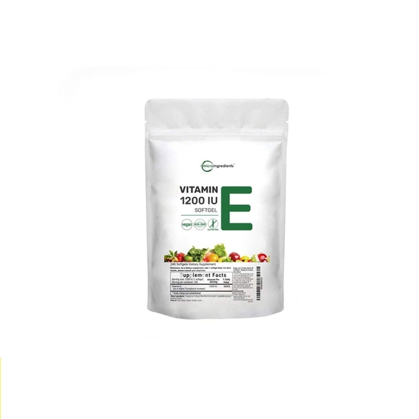 Micro Vitamin E 1200IU (240 viên Softgels)