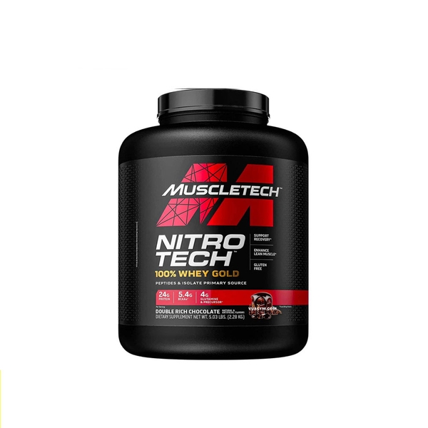 NITROTECH WHEY GOLD - Sữa Tăng Cơ Whey Protein Isolate  - 5.03 LBS