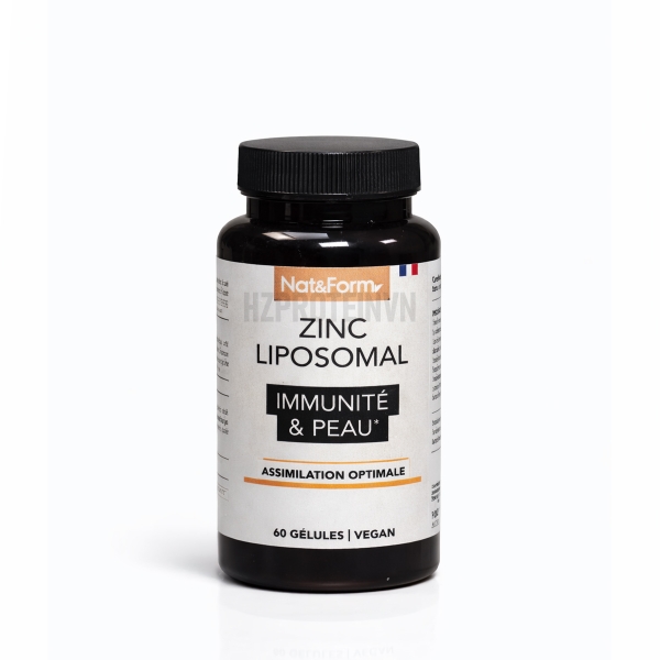 Nat&Form Zinc Liposomal – Kẽm Cao Cấp Từ Pháp, Hấp Thu Nhanh & Hiệu Quả
