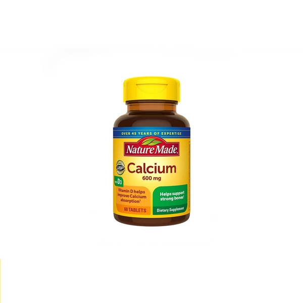 Nature Made Calcium 600mg + Vitamin D3