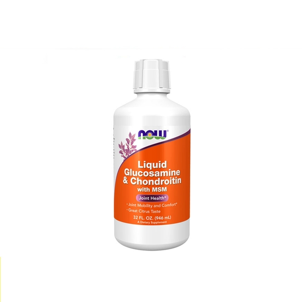 Now Liquid Glucosamine & Chondroitin With MSM (946ml)