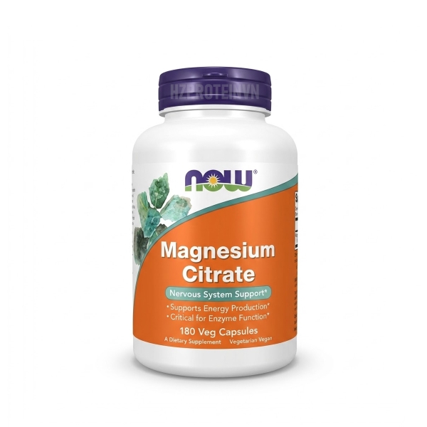 Now Magnesium Citrate - Hỗ trợ toàn diện sức khỏe