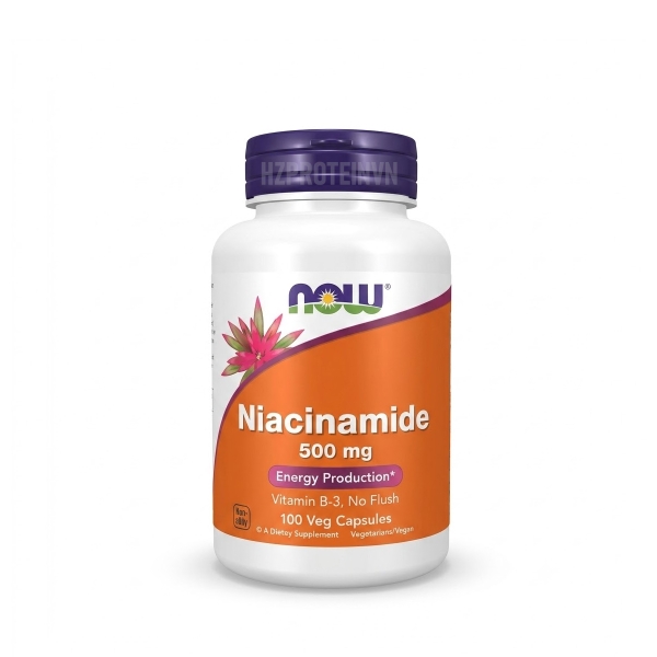 Now Niacinamide 500mg - Cải Thiện Làn Da Từ Bên Trong (100 Viên)