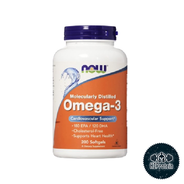 Now Omega3 Fish Oil - Viên uống bổ sung dầu cá 100% nguyên chất (100/200/500 viên)