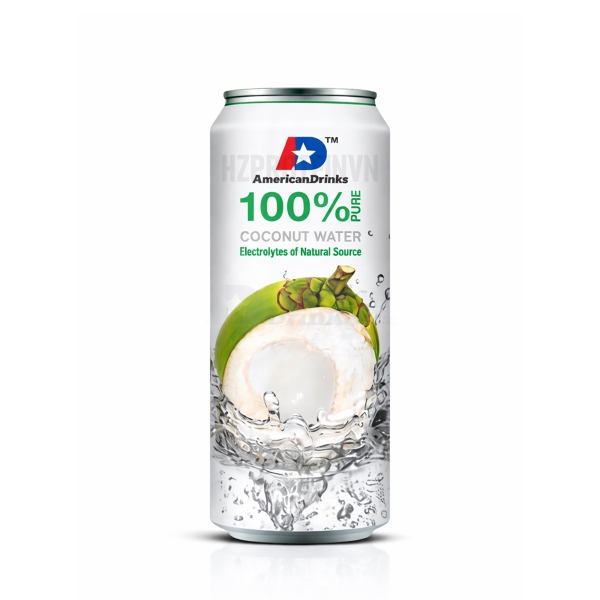 Lon Nước Dừa - 500ml (Quà Tặng)