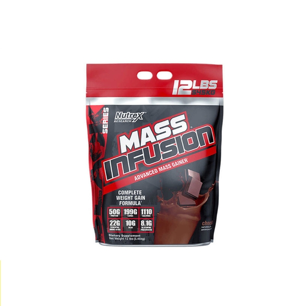 NUTREX INFUSION MASS GAINER - SỮA TĂNG CÂN 12LBS