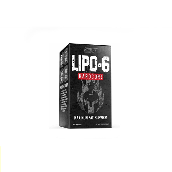 NUTREX LIPO 6 HARDCORE (60 VIÊN) - ĐỐT MỠ MẠNH NHẤT PHIÊN BẢN MỚI