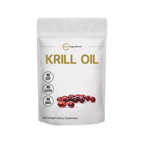 MICRO INGREDIENTS KRILL OIL DẦU TÔM - 300 VIÊN