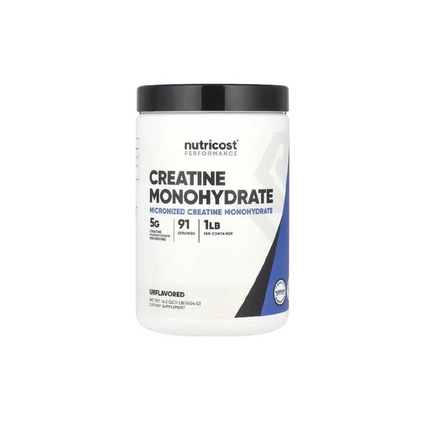 Nutricost Pure Creatine Monohydrate Powder Micronized, 500 Grams