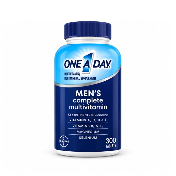 One A Day Men's Multivitamin - Bổ sung vitamin và khoáng chất tổng hợp dành riêng cho nam giới
