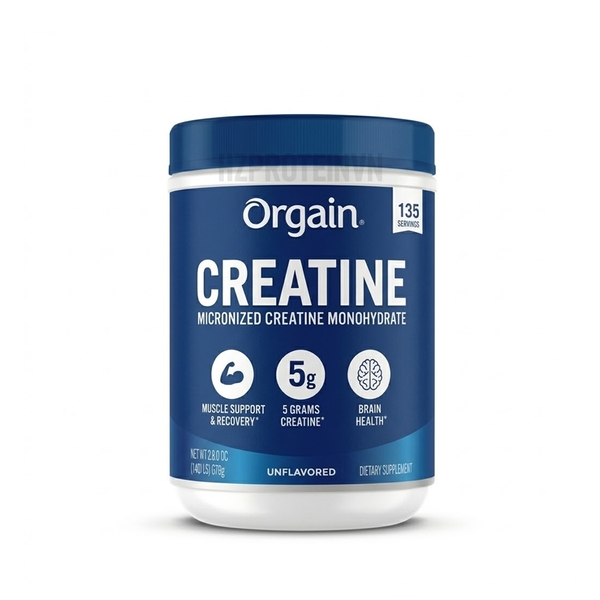 Orgain Creatine Monohydrate Micronized 1.48LBS (135 servings)