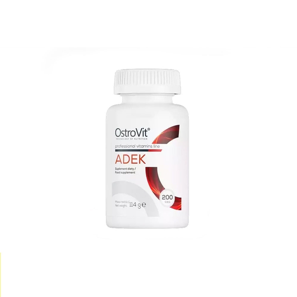 OSTROVIT VITAMIN ADEK - VIÊN UỐNG BỔ SUNG 4 LOẠI VITAMIN A, D3, E, K2 (200 VIÊN)