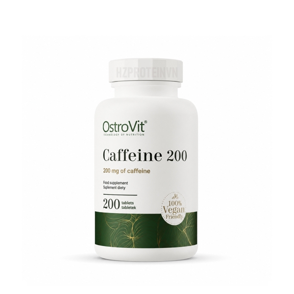 OSTROVIT CAFFEINE 200MG - VIÊN UỐNG GIÚP TỈNH TÁO, TẬP TRUNG (200 VIÊN)