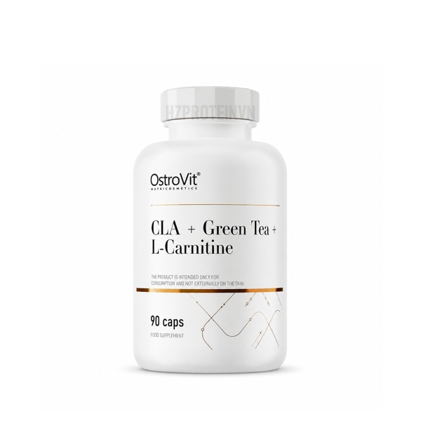 Ostrovit CLA + Green Tea + L-Carnitine 90 Viên - Kiểm soát cảm giác thèm ăn