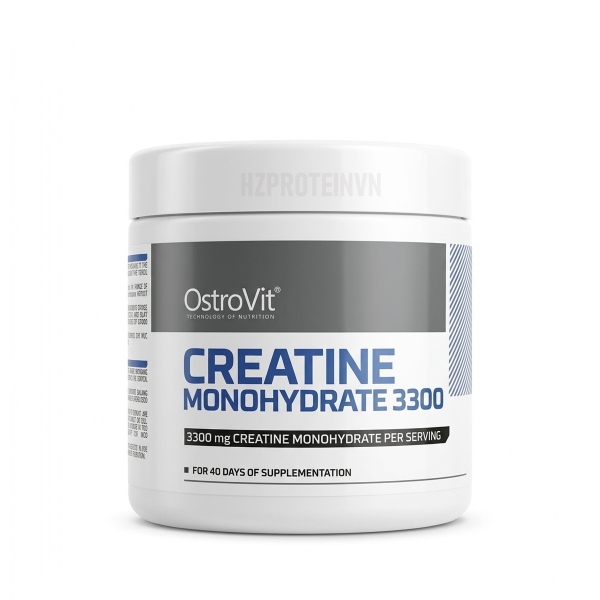 Ostrovit Creatine Monohydrate 3300mg - Tăng sức mạnh và sức bền luyện tập