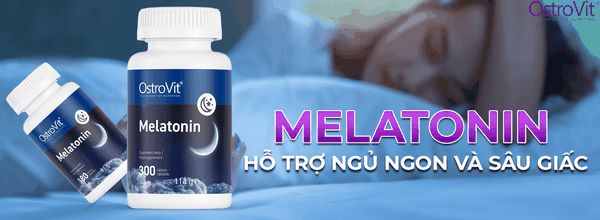 OSTROVIT MELATONIN 1MG (300 VIÊN) - HỖ TRỢ CẢI THIỆN GIẤC NGỦ