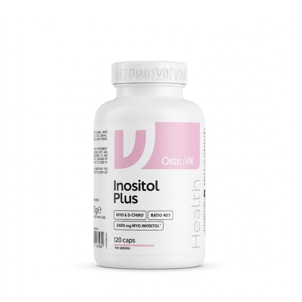 Ostrovit Inositol Plus (120 Viên) - Duy trì cân bằng nội tiết tố phái nữ