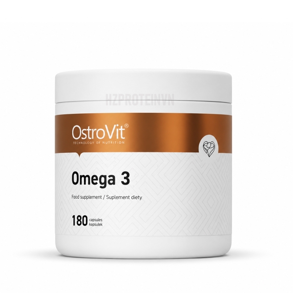 Ostrovit Omega3 Dầu Cá Fish Oil - (180 Viên)