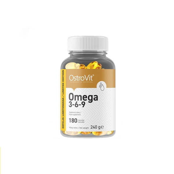 OSTROVIT OMEGA3-6-9 DẦU CÁ FISH OIL - (180 VIÊN)