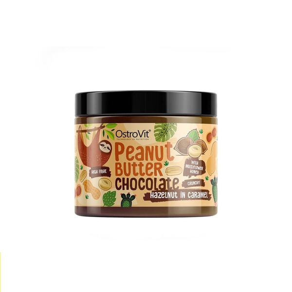 Ostrovit Peanut Butter Chocolate 500g - Hazelnut in Caramel