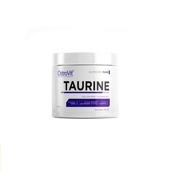 OSTROVIT TAURINE 300G - CHỐNG OXY HÓA, HỖ TRỢ SỰ PHÁT TRIỂN CỦA THẦN KINH