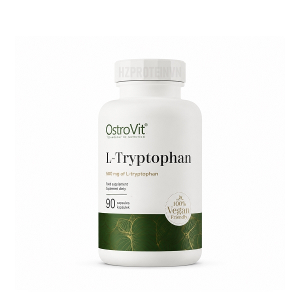 Ostrovit Tryptophan 90 Viên - Giảm căng thẳng, lo âu và cải thiện tâm trạng