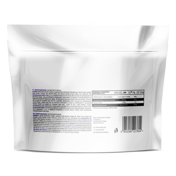 OSTROVIT CREATINE + TAURINE - (TÚI 700 GRAM)